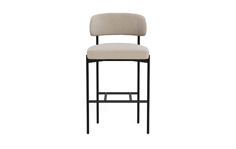 Hollis Metal Framed Upholstered Bar Stool - Image 0