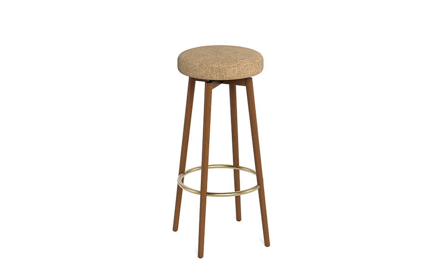 Caspine Upholstered Counter Stool - Image 3