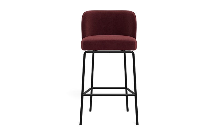 Graham Metal Framed Upholstered Bar Stool - Image 0