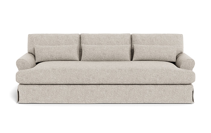 Maxwell Slipcovered Sofa, OPAL Performance Textured Weave / Down alterrnative fill, 82"W x 37"D - Image 0
