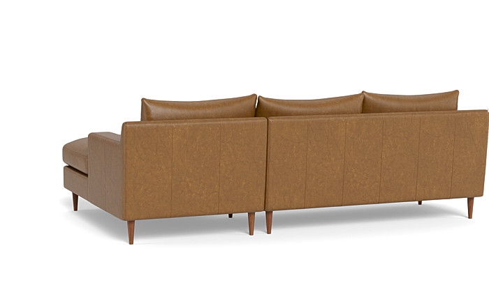 Sloan Leather  Chaise Sectional - Image 3