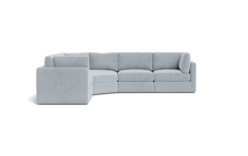 Tatum Modular 5-Seat Wedge Corner Sectional - Image 0