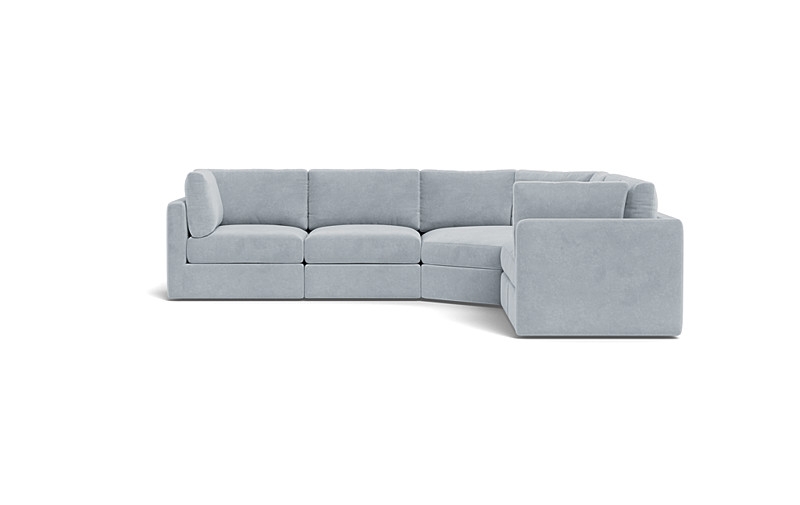 Tatum Modular 5-Seat Wedge Corner Sectional - Image 3