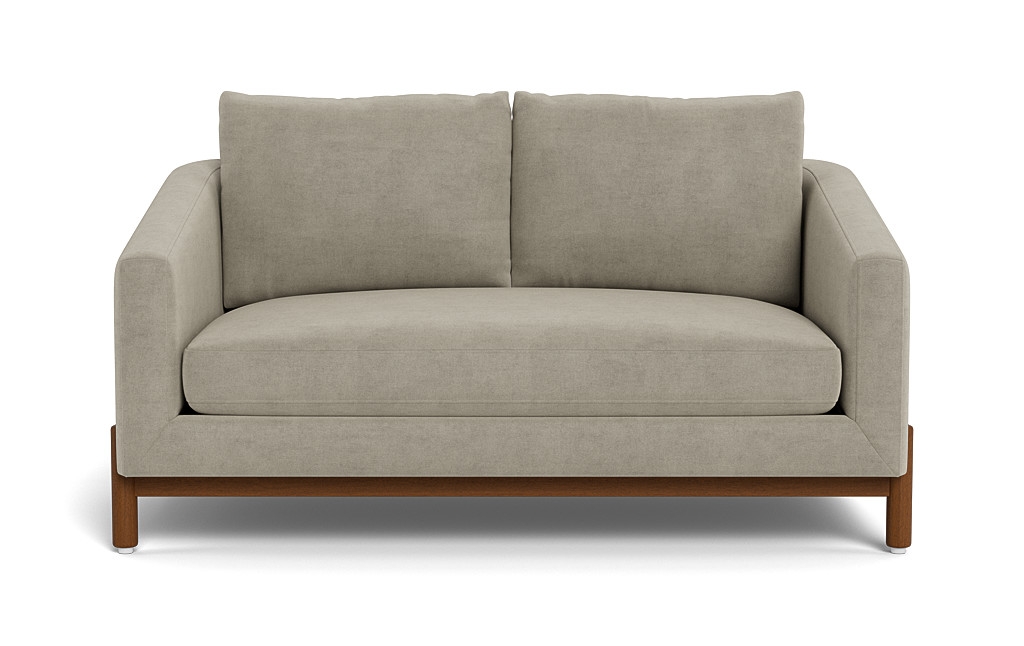 Oslo Loveseat, bench cushion, down alternative - Image 0