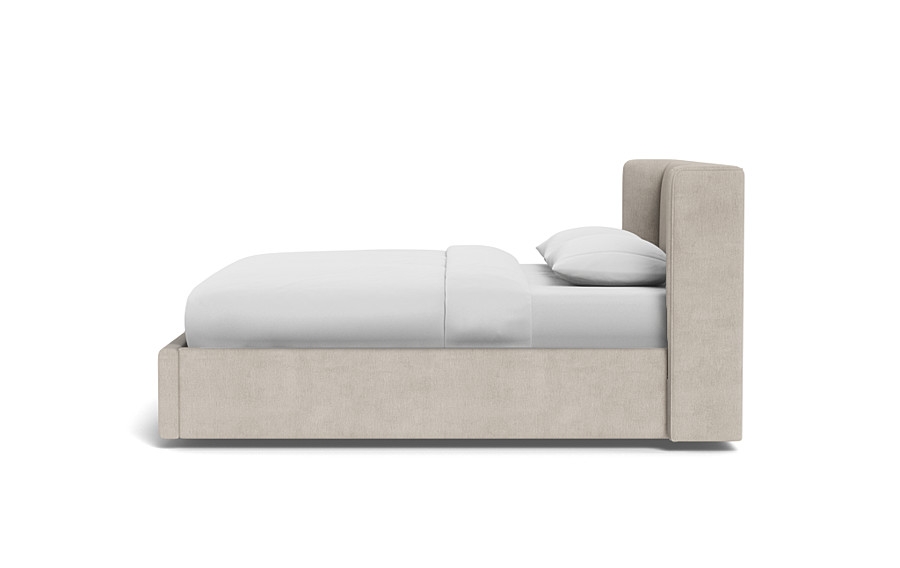 Graham Upholstered Bed with Storage Option, no storage, King - Image 3