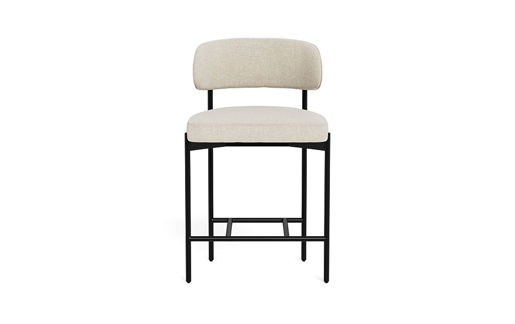 Hollis Metal Framed Upholstered Counter Stool - Image 0