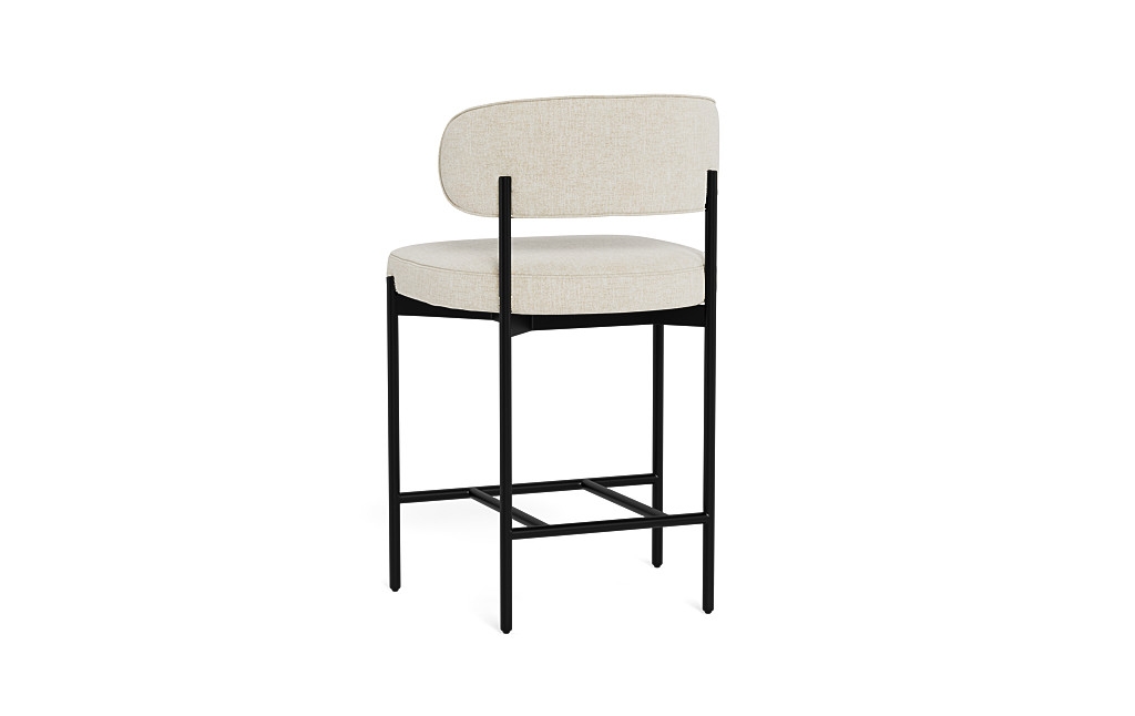 Hollis Metal Framed Upholstered Counter Stool - Image 3