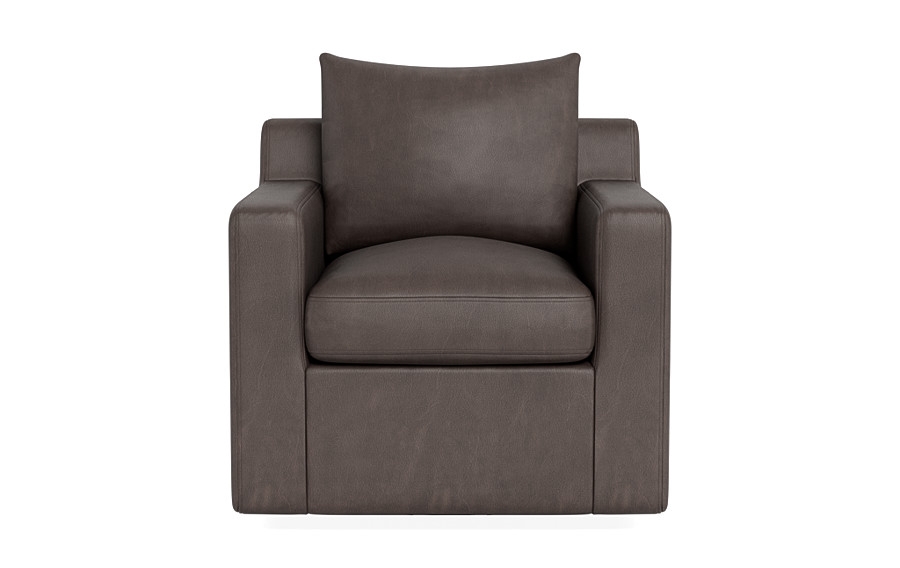 Sloan Leather Swivel Chair - Image 0