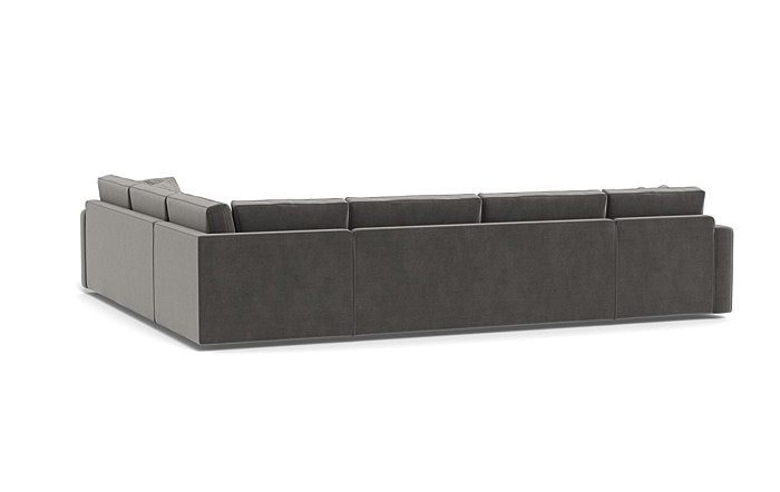 James 4-Piece 5-Seat Corner Chaise Sectional Left - Image 4