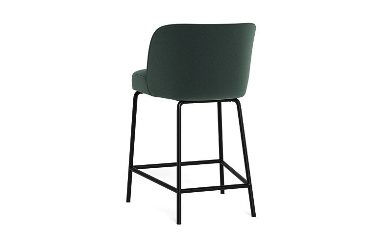 Graham Metal Framed Upholstered Counter Stool - Image 1