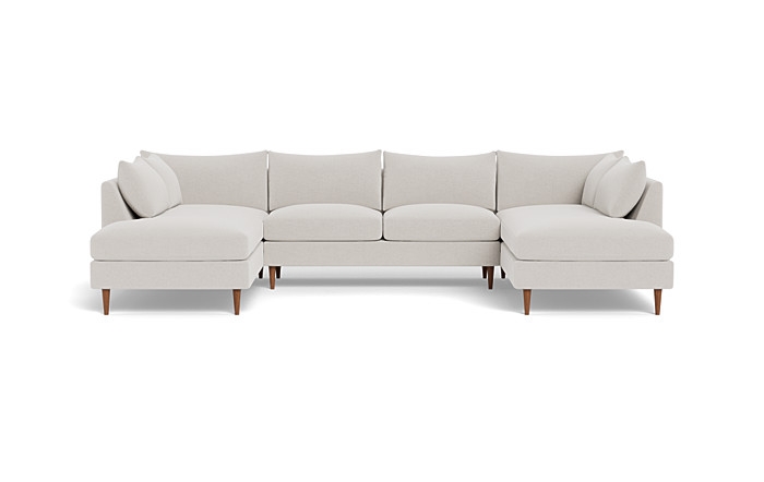 Sloan 3-Piece U-Bumper Sectional - Image 0