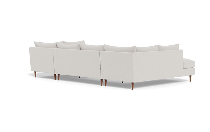 Sloan 3-Piece U-Bumper Sectional - Image 3