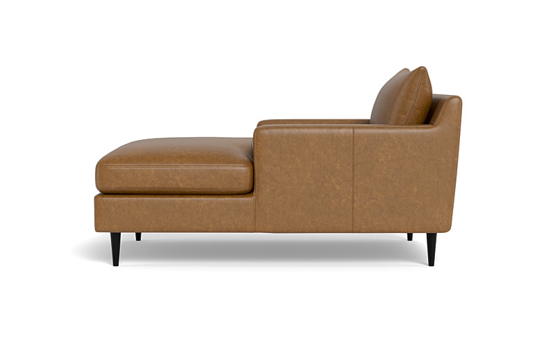 Sloan Leather Chaise Lounge - Image 2