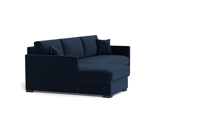 Scarlett  Chaise Sectional / Navy Performance Velvet - Image 4