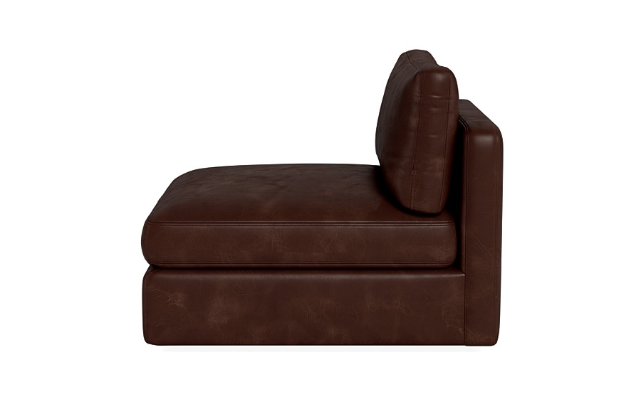 Tatum Leather Modular Armless
 - Image 3