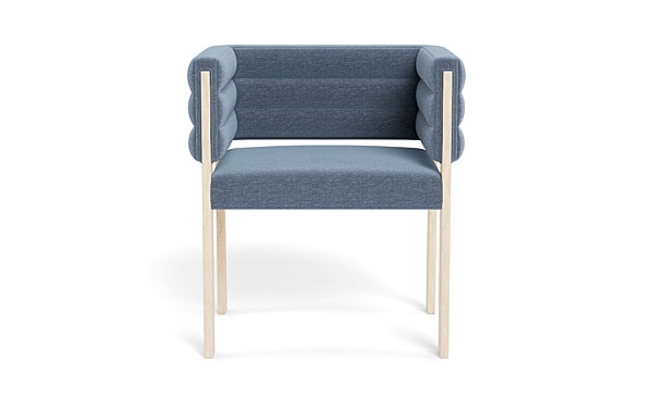 Nora Upholstered Wood Framed Chair - Image 0