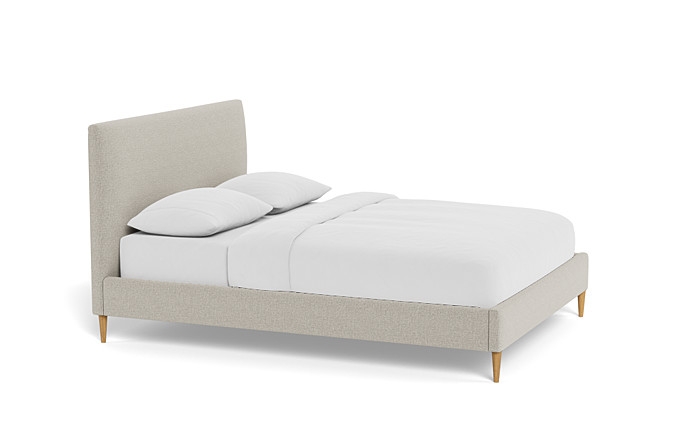 Lowen Upholstered Bed with Tufting Option - Image 1