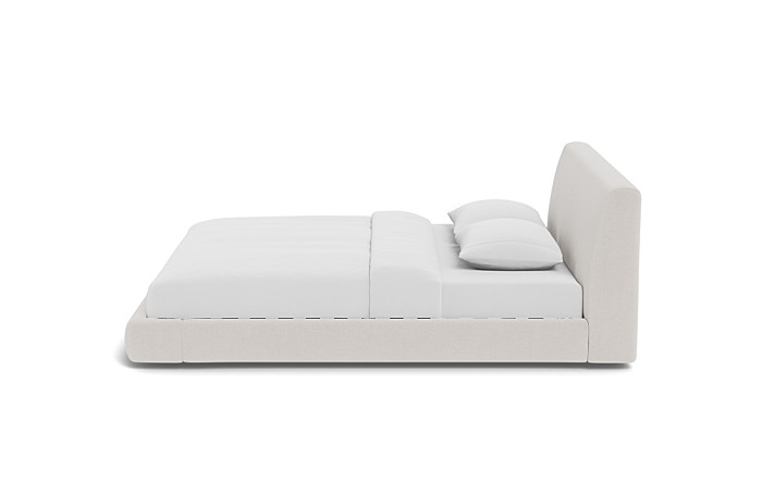 Kaleb Upholstered Platform Bed /King / Alabaster Performance Classic Chenille - Image 1