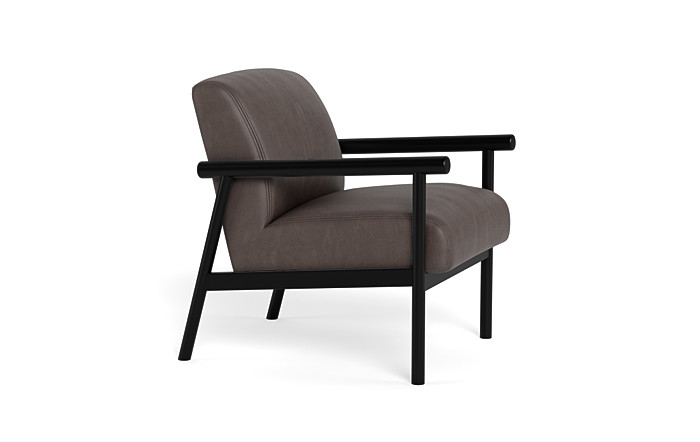 Harris Leather Accent Chair - Image 1