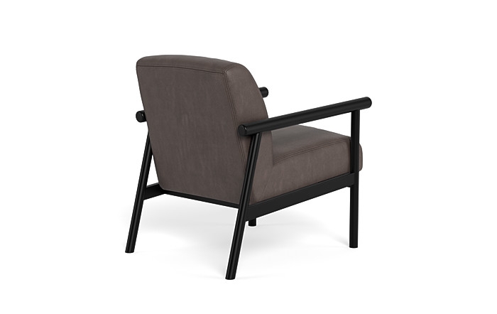 Harris Leather Accent Chair - Image 2
