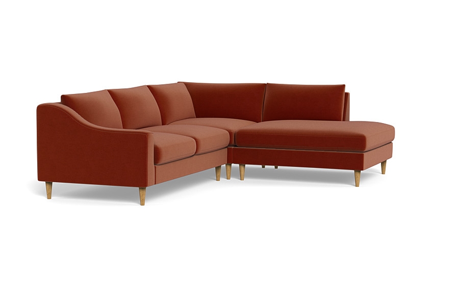 Saylor Slope Arm 3-Seat  Bumper Sectional - Image 4