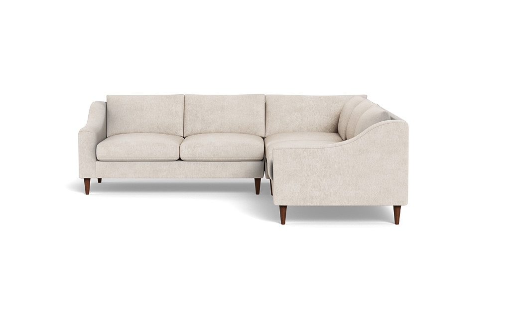 Saylor Slope Arm Corner 4-Seat Sectional Sofa - Image 1