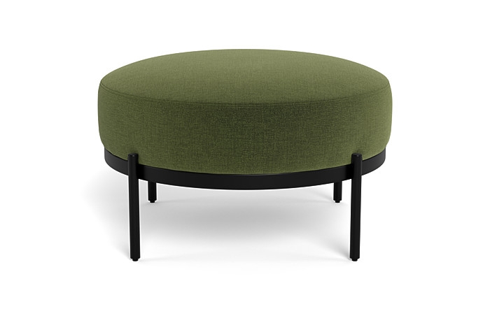 Kyle Round Stool Ottoman - Image 0