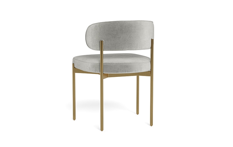 Hollis Metal Framed Upholstered Chair - Image 4