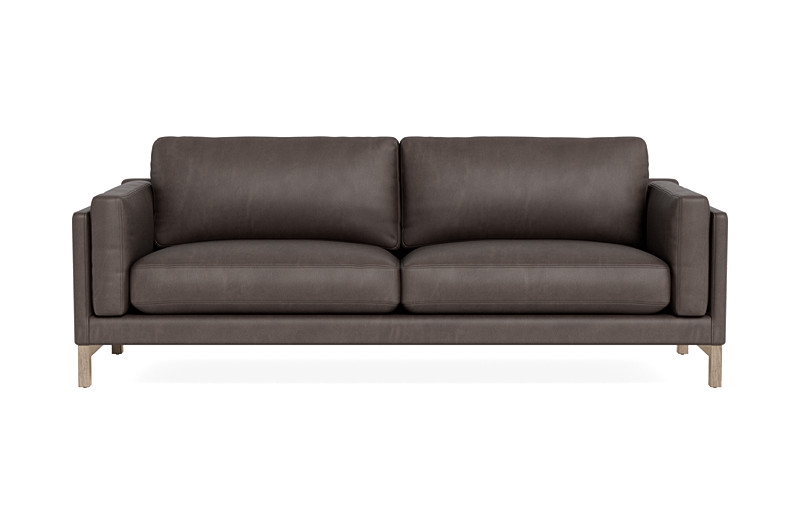 Gaby Leather 2-Seat Sofa - Image 0