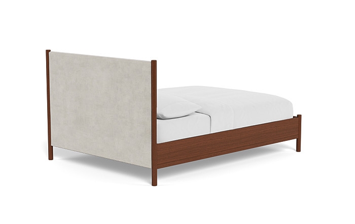 Percey Wood Framed Bed with Tufting Option - Image 3