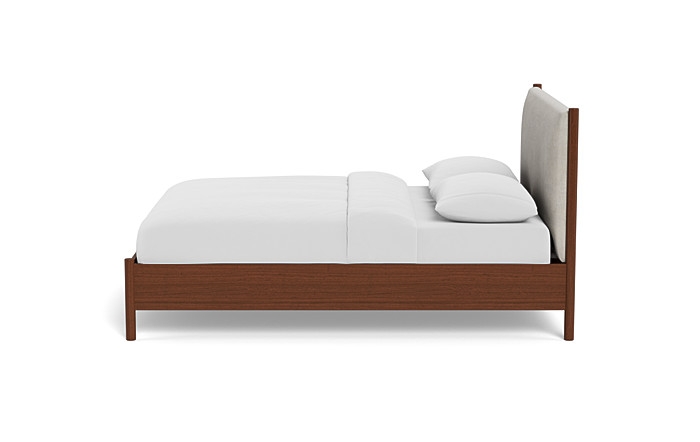 Percey Wood Framed Bed with Tufting Option - Image 4