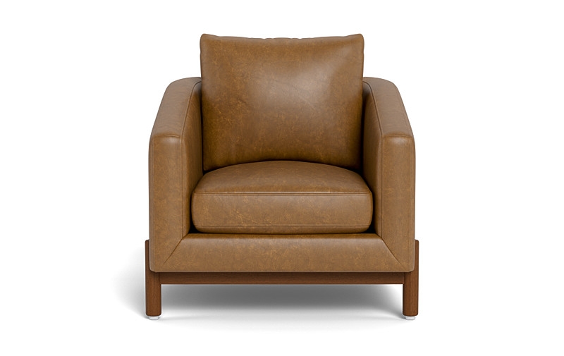 Oslo Leather Petite Chair - Image 0