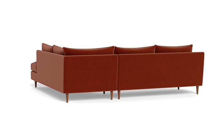 Sloan 3-Seat  Bumper Sectional - Image 4