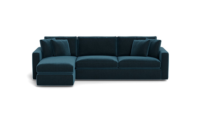 James 3-Seat Left Chaise Sleeper Storage Sectional - Image 0