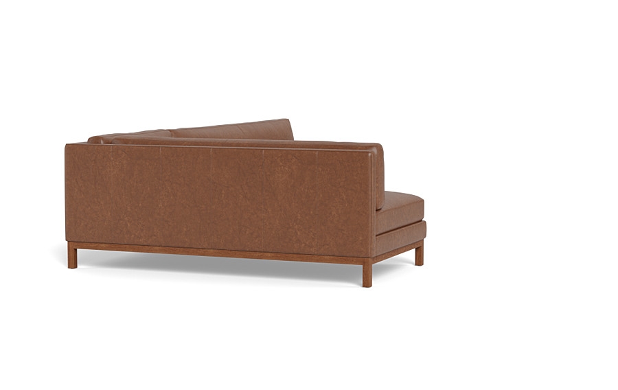 Jasper Leather  Chaise Sectional - Image 1