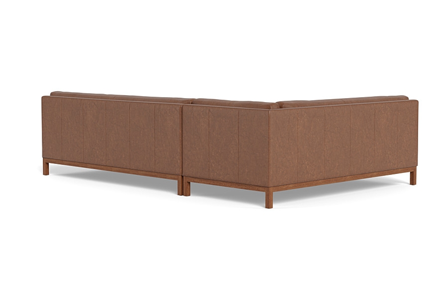 Jasper Leather  Chaise Sectional - Image 4