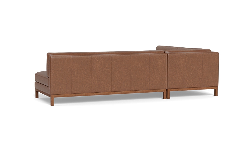 Jasper Leather  Chaise Sectional - Image 3