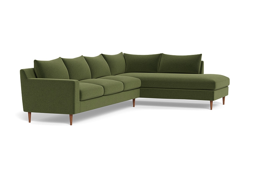 Sloan 4-Seat  Bumper Sectional - Image 1