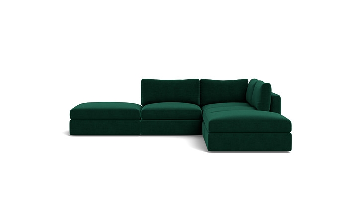 Tatum Modular Corner Sectional with Ottomans - Image 4