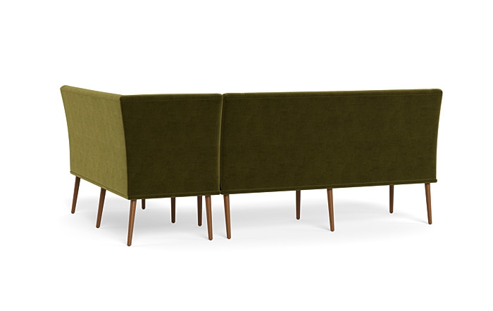 Dorian Upholstered Right Banquette with Tufting Option - Image 4