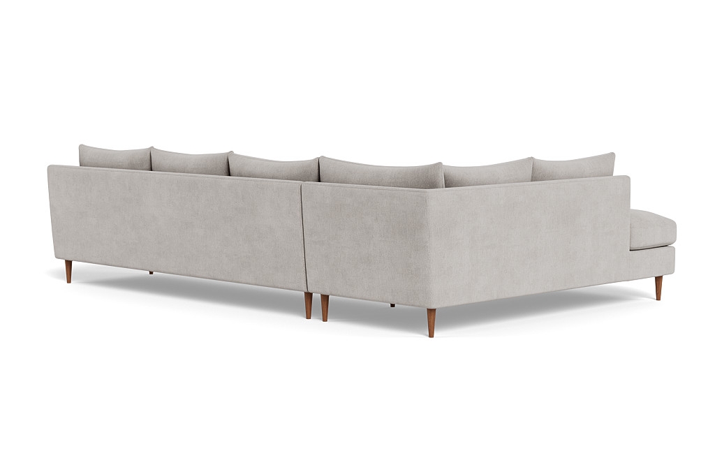 Sloan 4-Seat  Bumper Sectional - Image 4