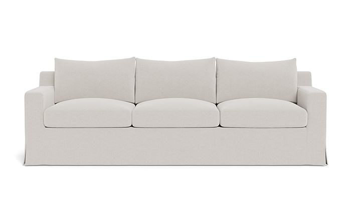 Sloan Slipcovered 3-Seat Sofa, Standard down blend - Image 1