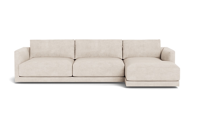 Lukas 3-Seat Right Chaise Sectional - Image 0