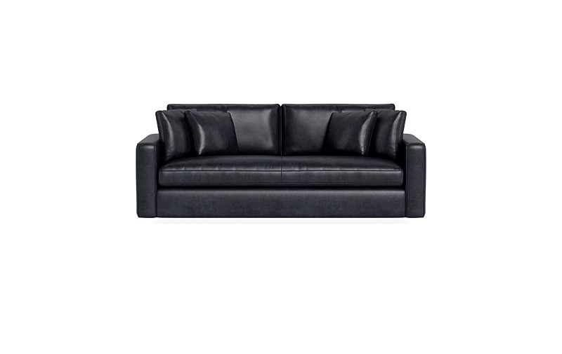James Leather Sleeper Sofa - Image 0