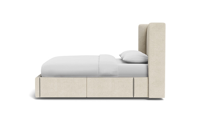 Graham Upholstered Bed with Storage Option - Image 1