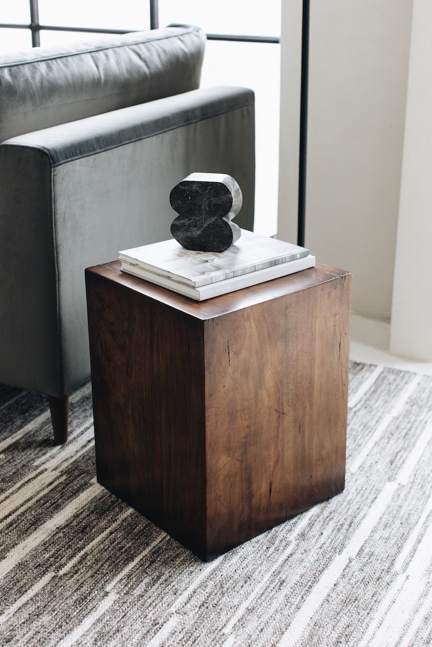 Briggs Fruitwood Side Table - Image 1