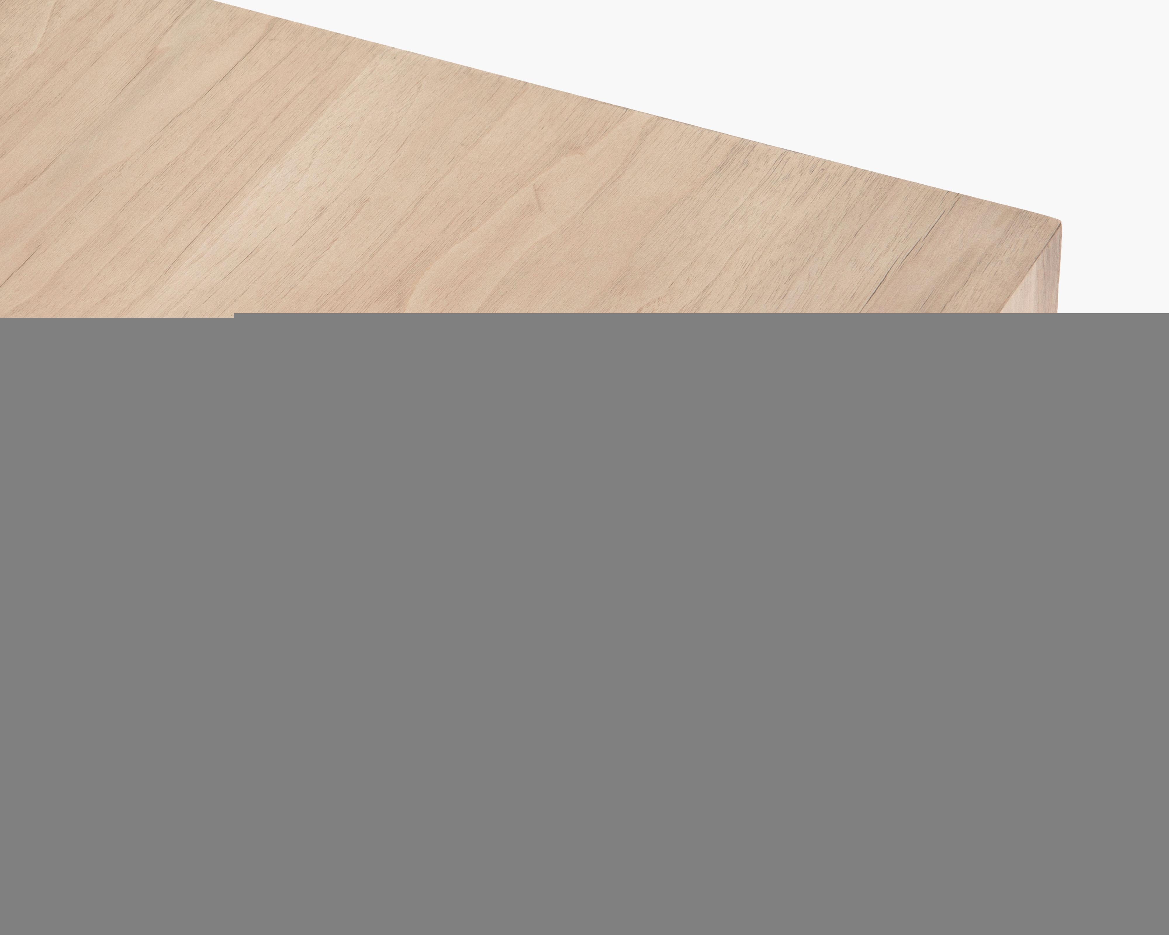 Felix Square Natural Walnut Coffee table - Image 4