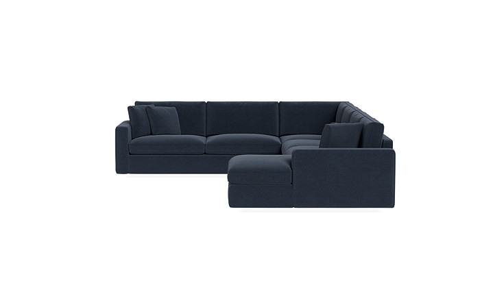 James 4-Piece 5-Seat Corner Chaise Sectional Right - Image 1