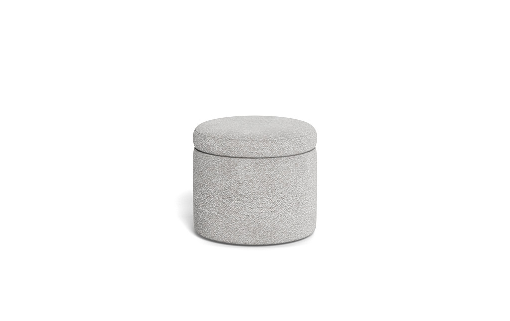Colten Round Storage Stool Ottoman - Image 3