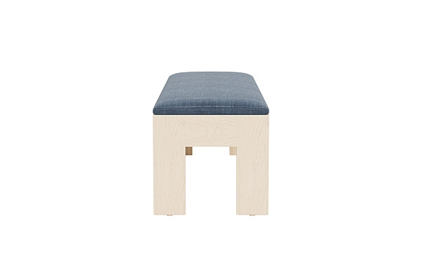 Cade Wood Framed Upholstered Storage Bench - Image 3